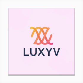 Luxuryyv Logo 1 Canvas Print