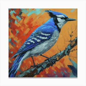 Blue Jay 2 Canvas Print