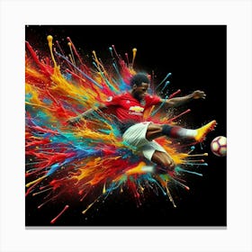 Manchester United Soccer Player Canvas Print