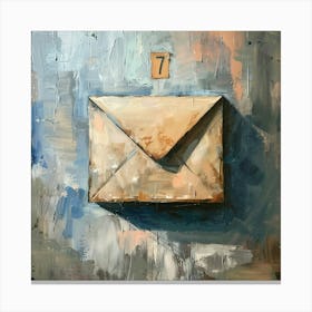 Envelope 7 Mail Canvas Print