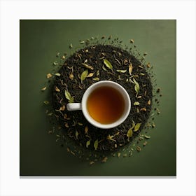 Tea Art 163 Canvas Print