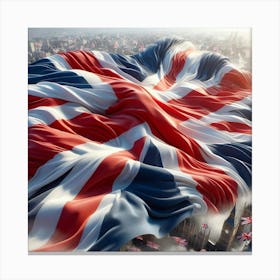 British Flag 6 Canvas Print