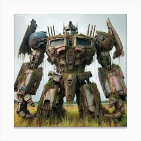 Transformers The Last Knight 3 Canvas Print