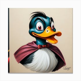 Donald Duck 24 Canvas Print