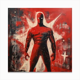 Red Man Canvas Print