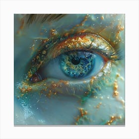 Eye Of The Gods Canvas Print