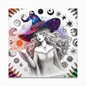 A witch 2 Canvas Print