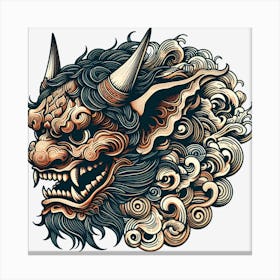 Oni S Wrath 20 Canvas Print