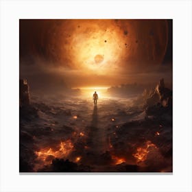 Alien Planet 1 Canvas Print