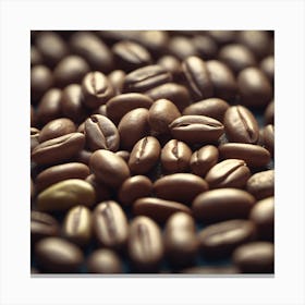 Coffee Beans 340 Canvas Print