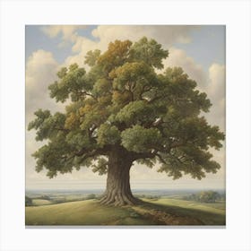 Oak Tree Canvas Print