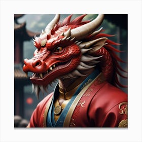 Red Dragon 1 Canvas Print