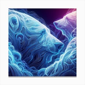 Polar Bears 3 Canvas Print