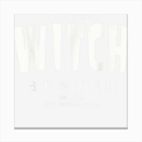 Witch Hunter Halloween Canvas Print