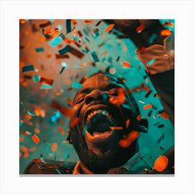 Confetti Confetti Confetti 2 Canvas Print