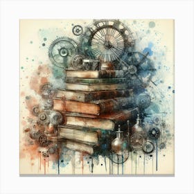 Book Art Canvas Print