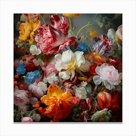 Easter Flowers Canvas Print