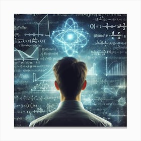 "The Equation" A.I. Collection [Risky Sigma] Canvas Print