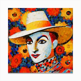 Man In A Hat 1 Canvas Print