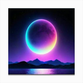 Full Moon Canvas Print