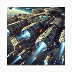 Vxs 3 Corrosian Leviathan Canvas Print