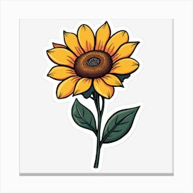 Sunflower Canvas Print