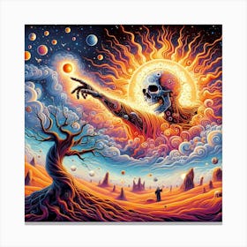 'Solar Eclipse' Canvas Print