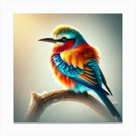 Colorful Bird 7 Canvas Print