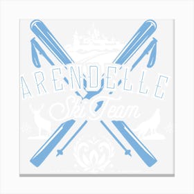 Arendelle Ski Team Canvas Print