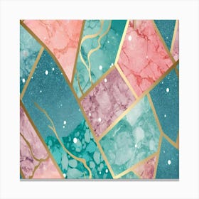 Abstract Marble Pattern 1 Canvas Print