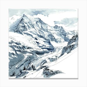 Swiss Alps 5 Canvas Print