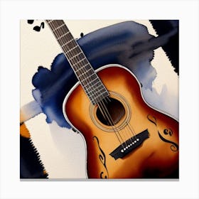 Acoustic Guitar 2 Canvas Print
