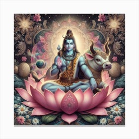 Lord Shiva Canvas Print