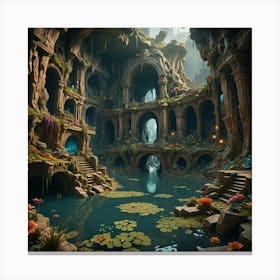 Faerie Cave Canvas Print