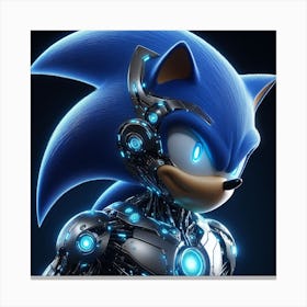 Sonic The Hedgehog 78 Canvas Print