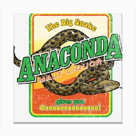 Anaconda Malt Liquor Canvas Print