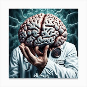 Brain Of A Doctor Canvas Print