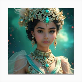 Chinese Princess Canvas Print