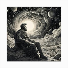 Infinite thought Canvas Print