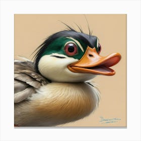 Duck! 16 Canvas Print