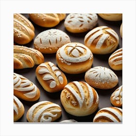 Breads And Pastries 4 Canvas Print