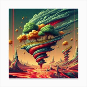 Psychedelic Art 2 Canvas Print