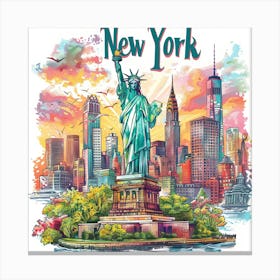 New York City 21 Canvas Print