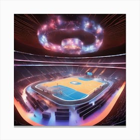 Olympic Stadium Canvas Print