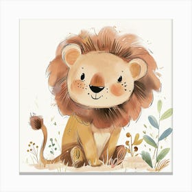 Little Lion Canvas Print