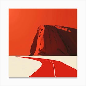 Uluru 1 Canvas Print