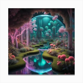 Fairytale Forest 1 Canvas Print