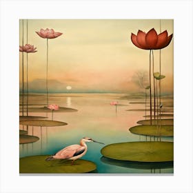 Lotus Lily 3 Canvas Print