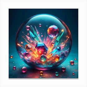 Crystal Ball 2 Canvas Print