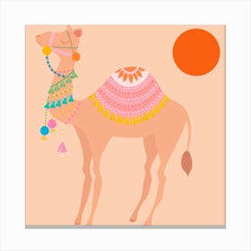 Party Camel Canvas Print